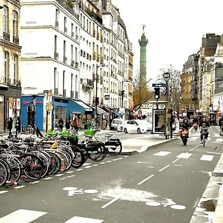 Apartmán Duplex Sur 2 Etages - Le Marais - Centre Paříž